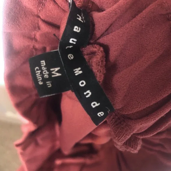 Elegant Women's Skirt in Rose by Haute Monde - Picture 3 of 3